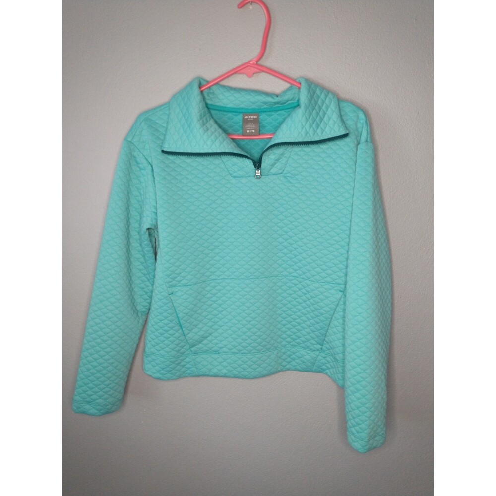 Joe Rush Quilted Quarter Zip Pullover Women’s XS NWT Sweatshirt